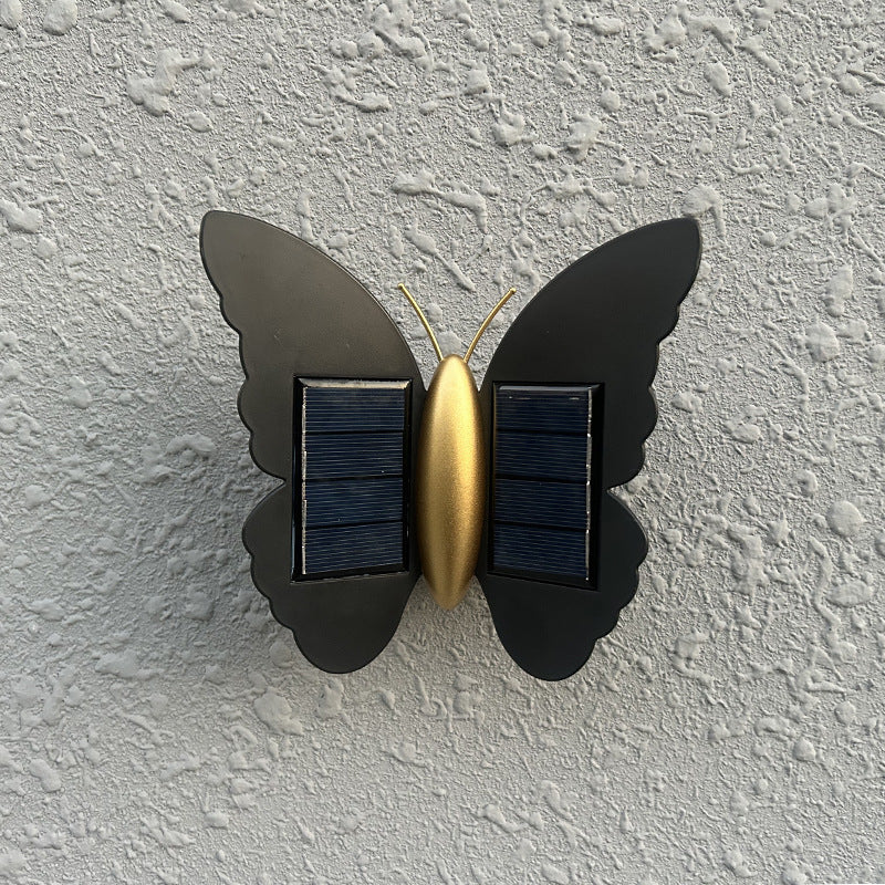 Solar Flower Outdoor Wall Light