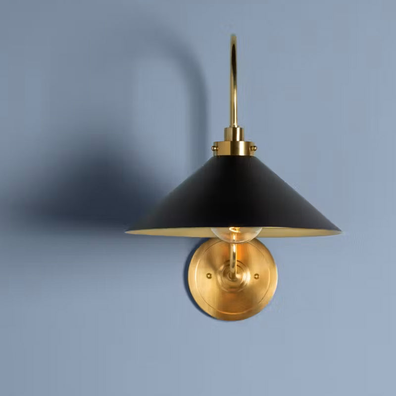 6W Copper Bronze LED Wall Light