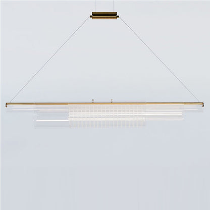 Linear Glass LED Pendant Light