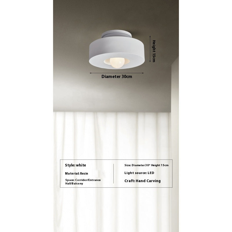 30cm Nordic Resin Ceiling Light
