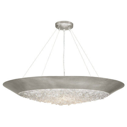 32-Inch Crystal Halo Pendant Light