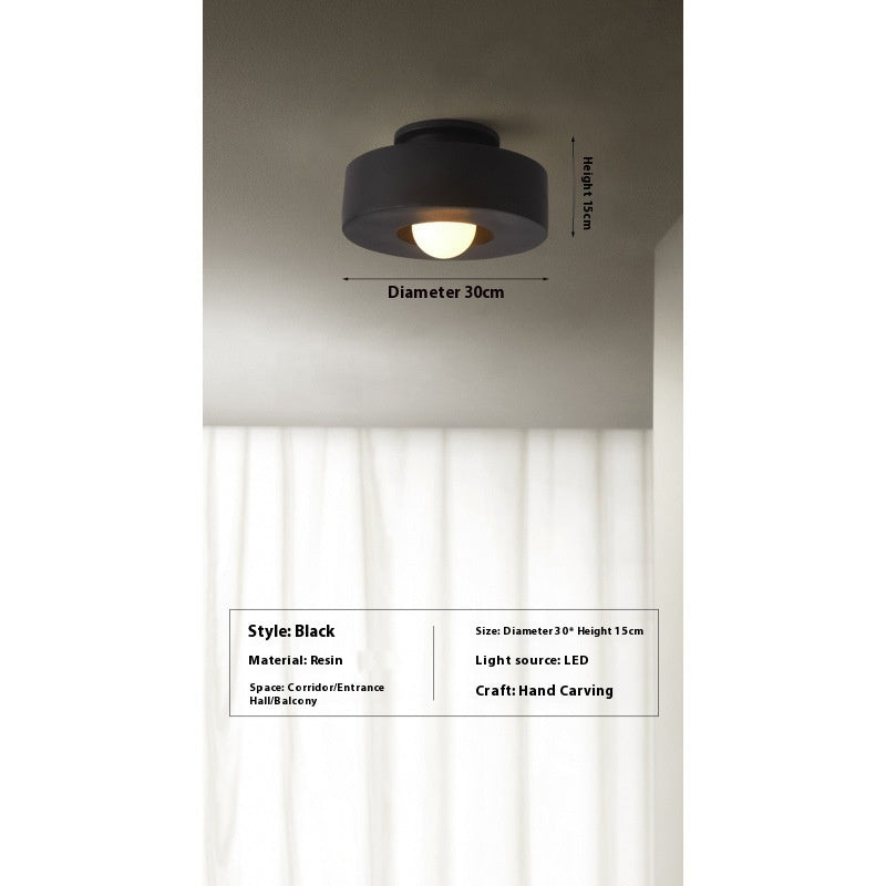 30cm Nordic Resin Ceiling Light