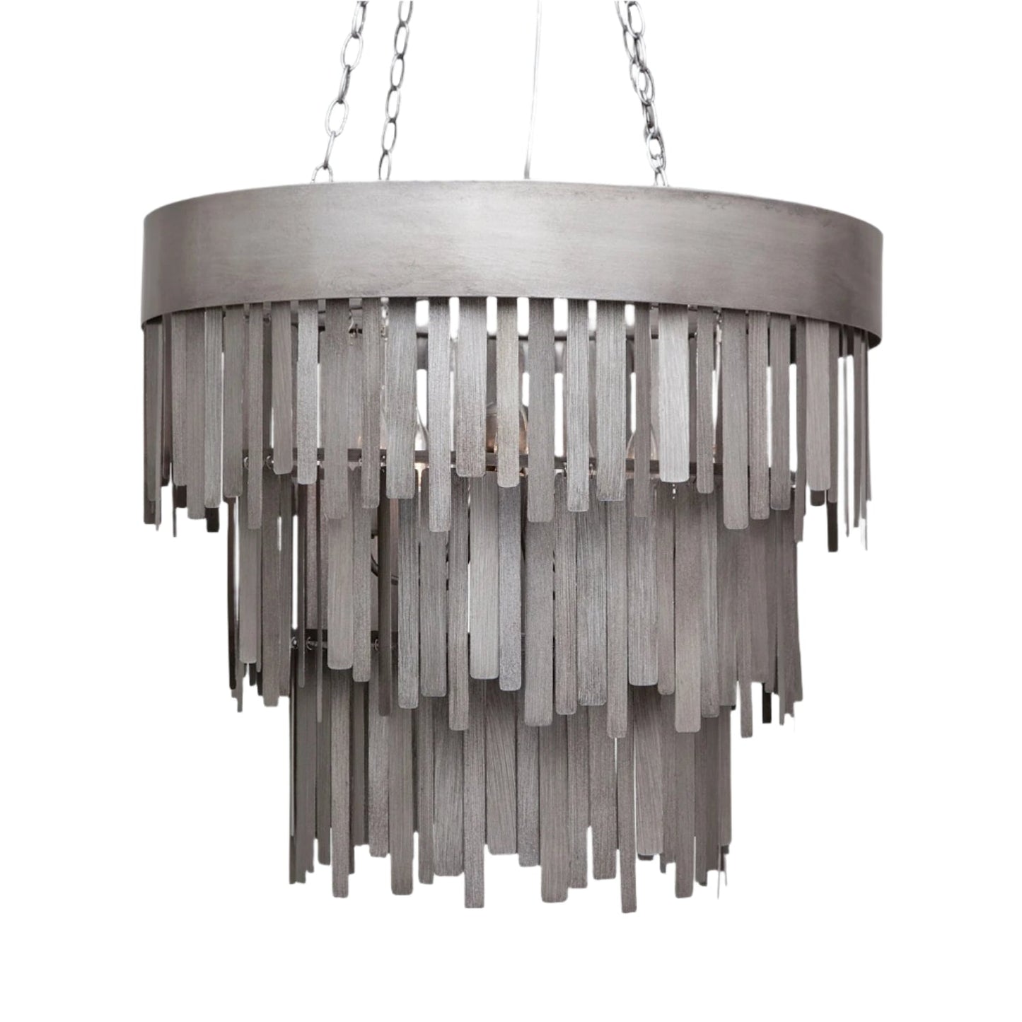 Aged Metal Statement Chandelier