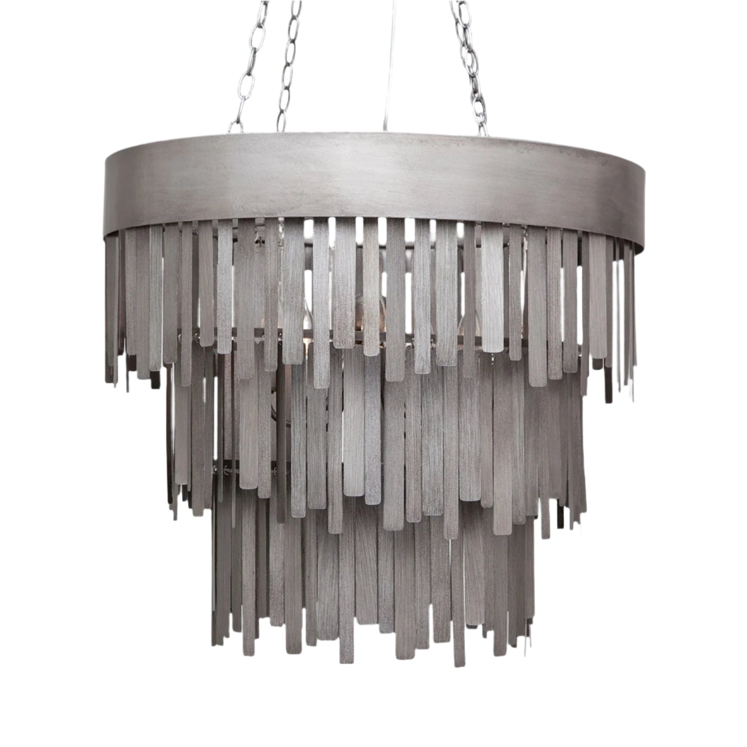 Aged Metal Statement Chandelier