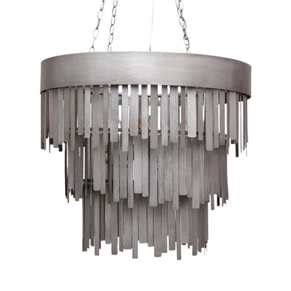 Aged Metal Statement Chandelier