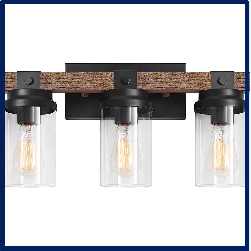 Rustic Multi-Head Wall Light